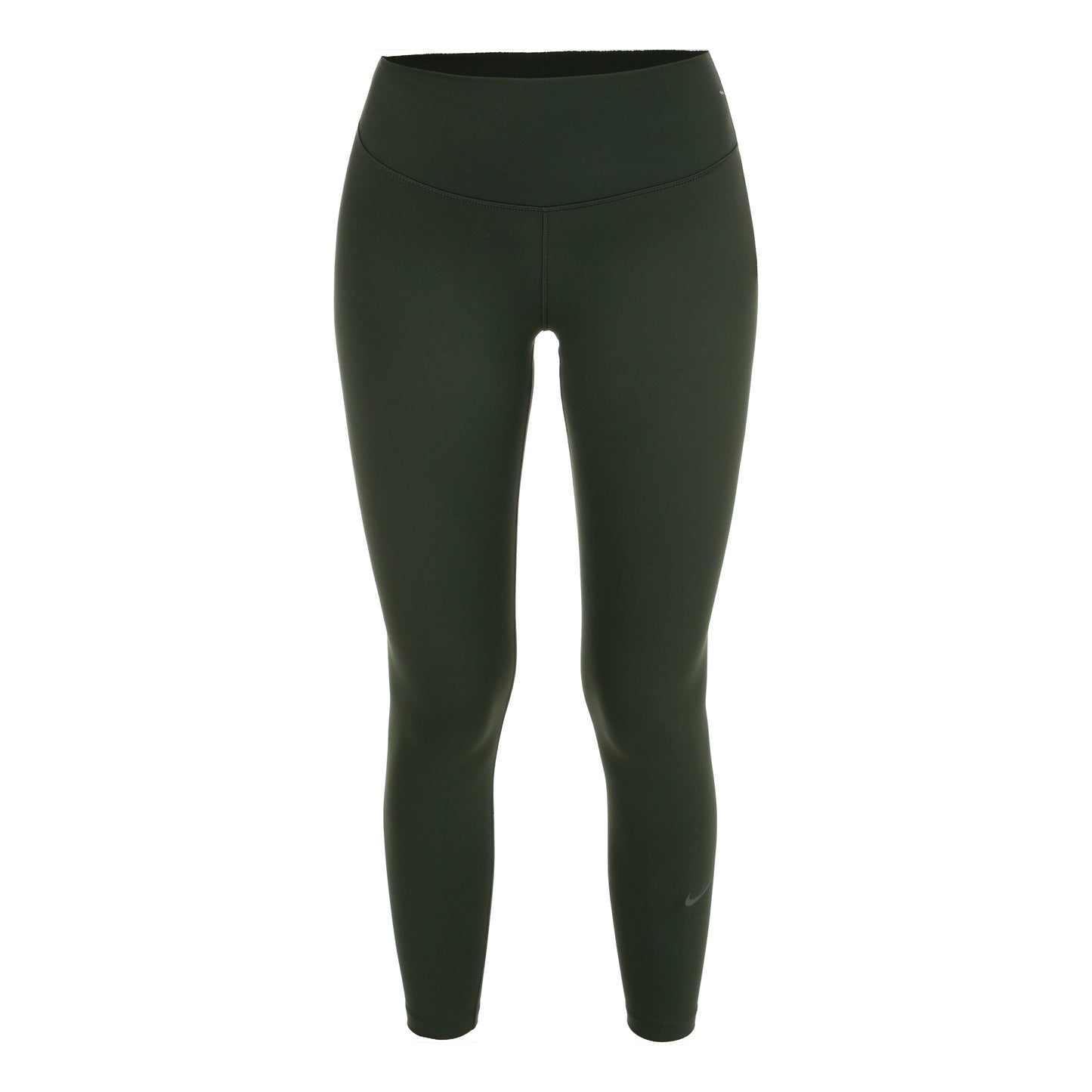 Nike Dri-Fit One High Rise 7/8 Tight Women - dark green, black