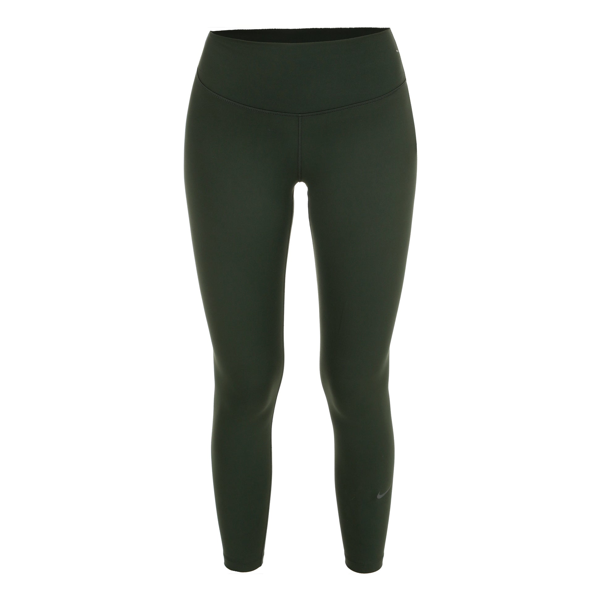 Nike Dri-Fit One High Rise 7/8 Tight Women - dark green, black