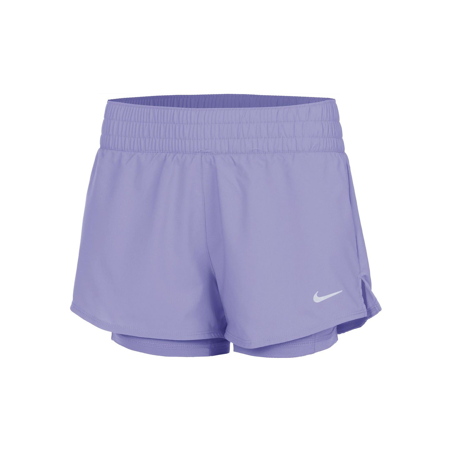 Nike Dri-Fit One Mid Rise 2in1 3in Shorts Women - violet,