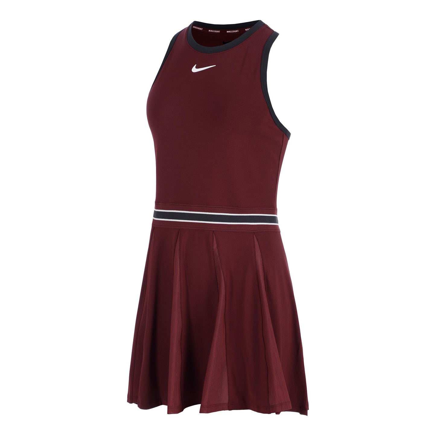 Nike Court Dri-FIT Slam Dress Women-Dark Red