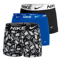 Essential Micro Boxer shorts 3 Pack Men - black, multicoloured