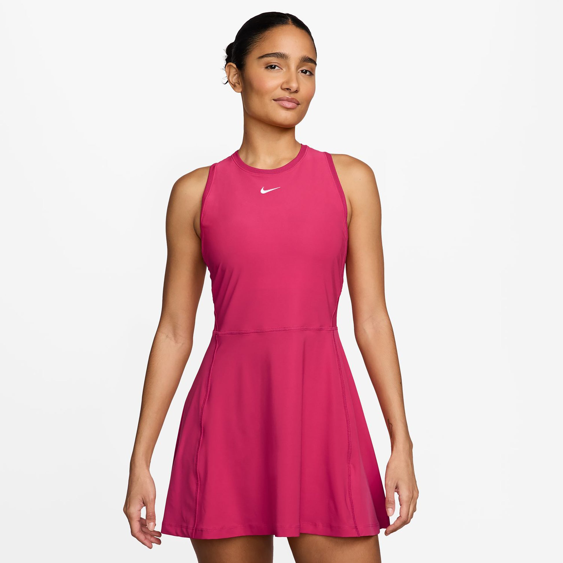 Nike Dri-FIT Victory Dress Women - berry, white