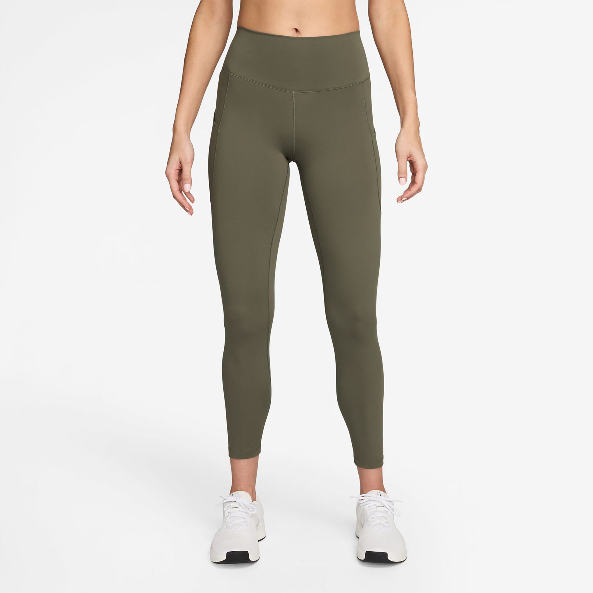 Nike Dri-FIT One High Rise 7/8 Tight Women-olive