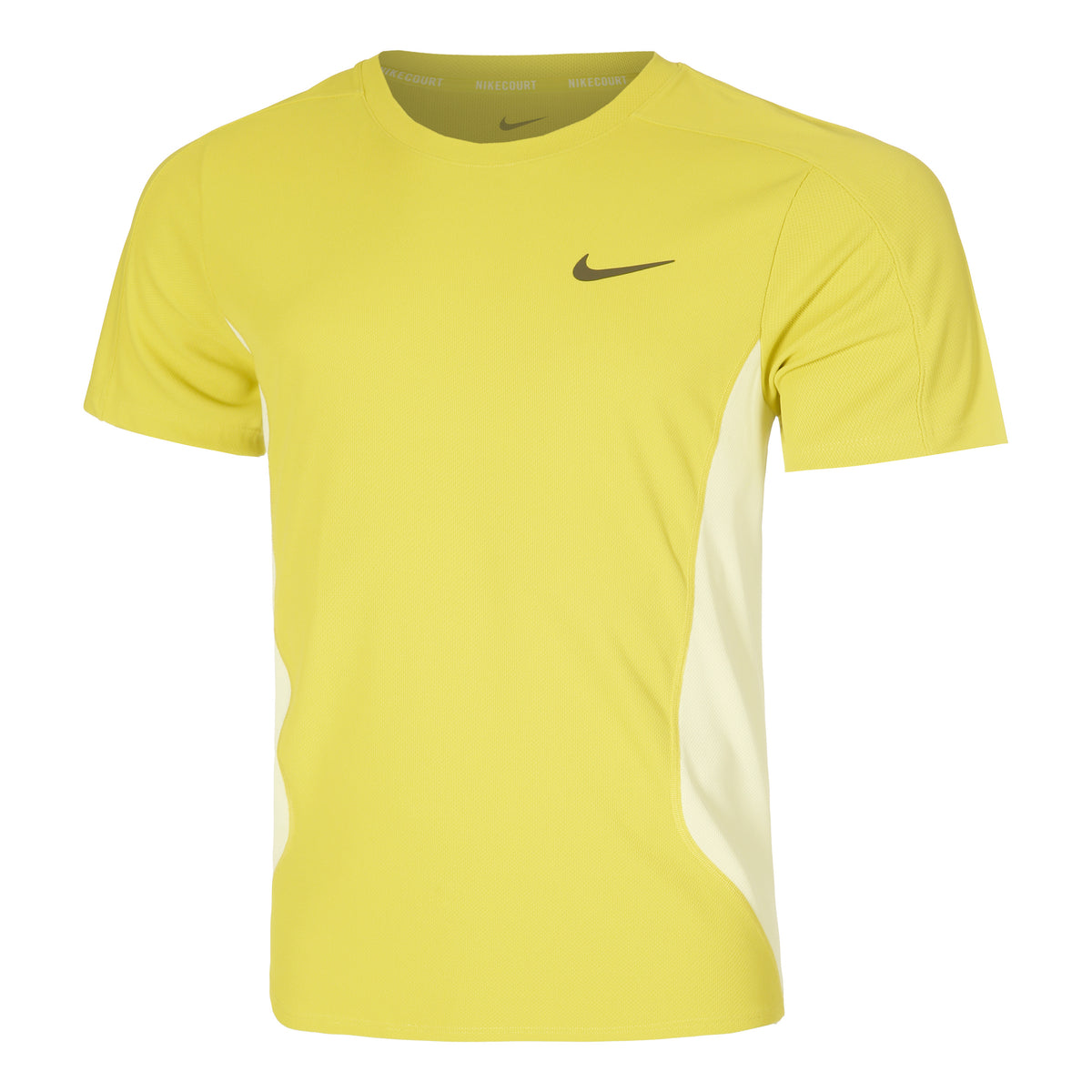 Nike Court Dri-Fit Advantage Slam T-Shirt Men - yellow, lime