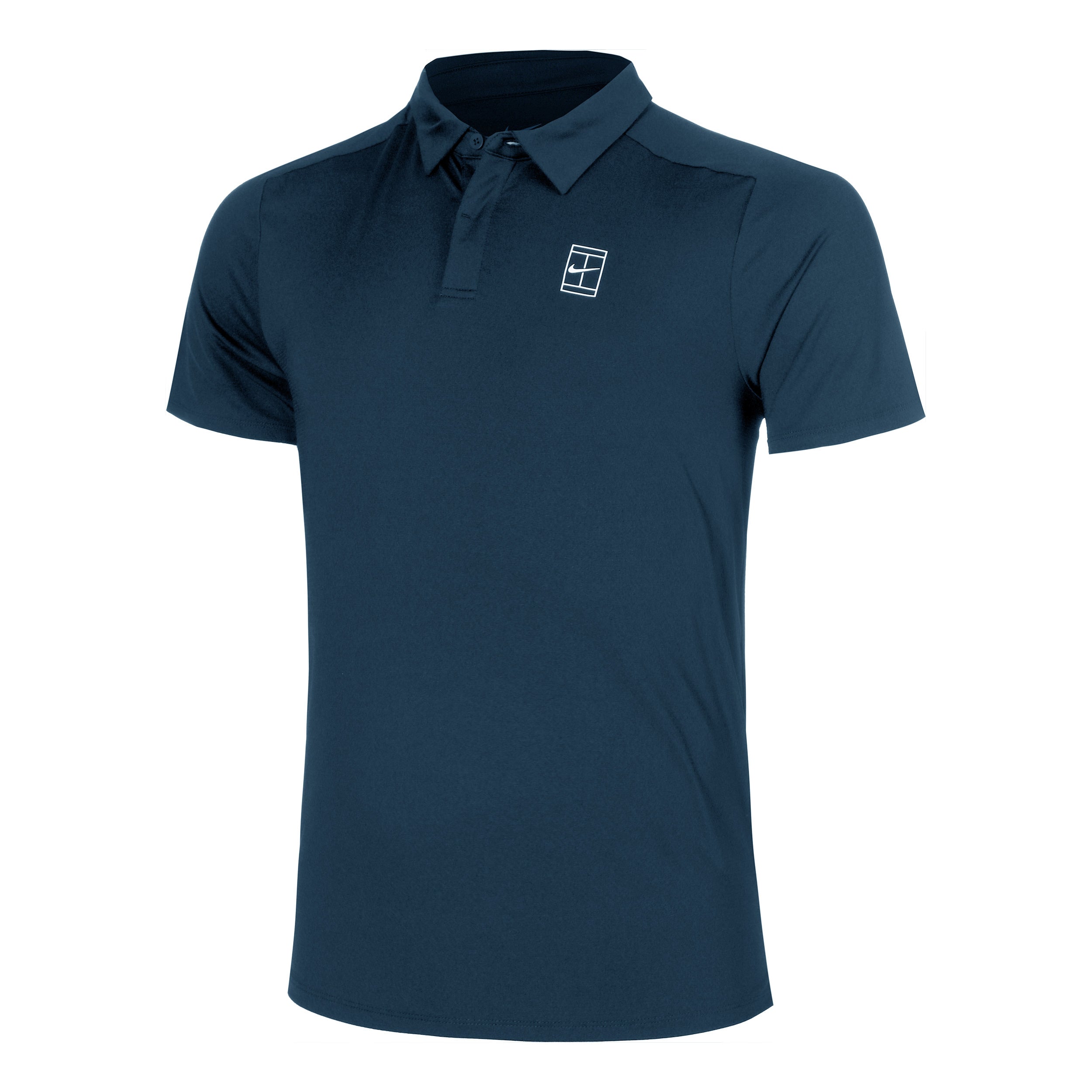 Nike Court Dri-Fit Advantage Polo Men-Dark Blue,White