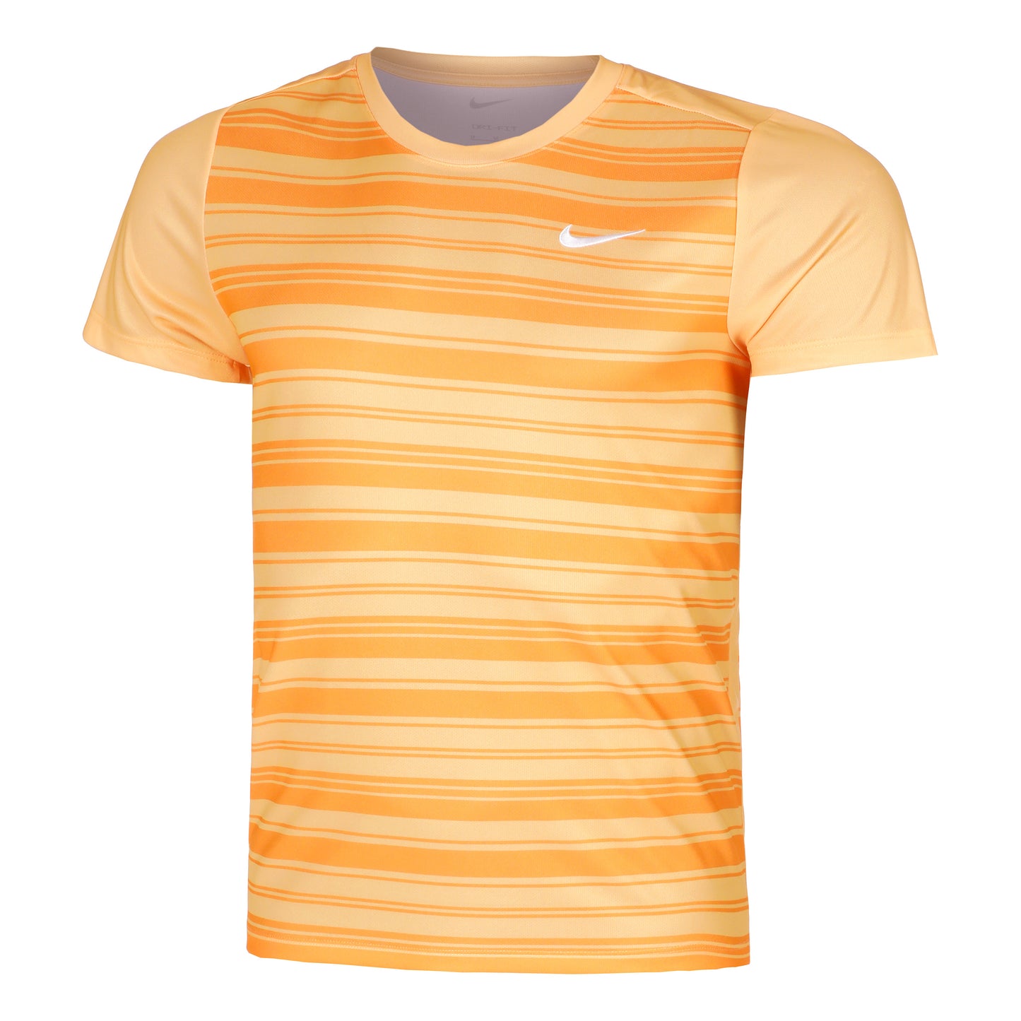 Nike Court Victory Dri-Fit Print T-Shirt Men - yellow,