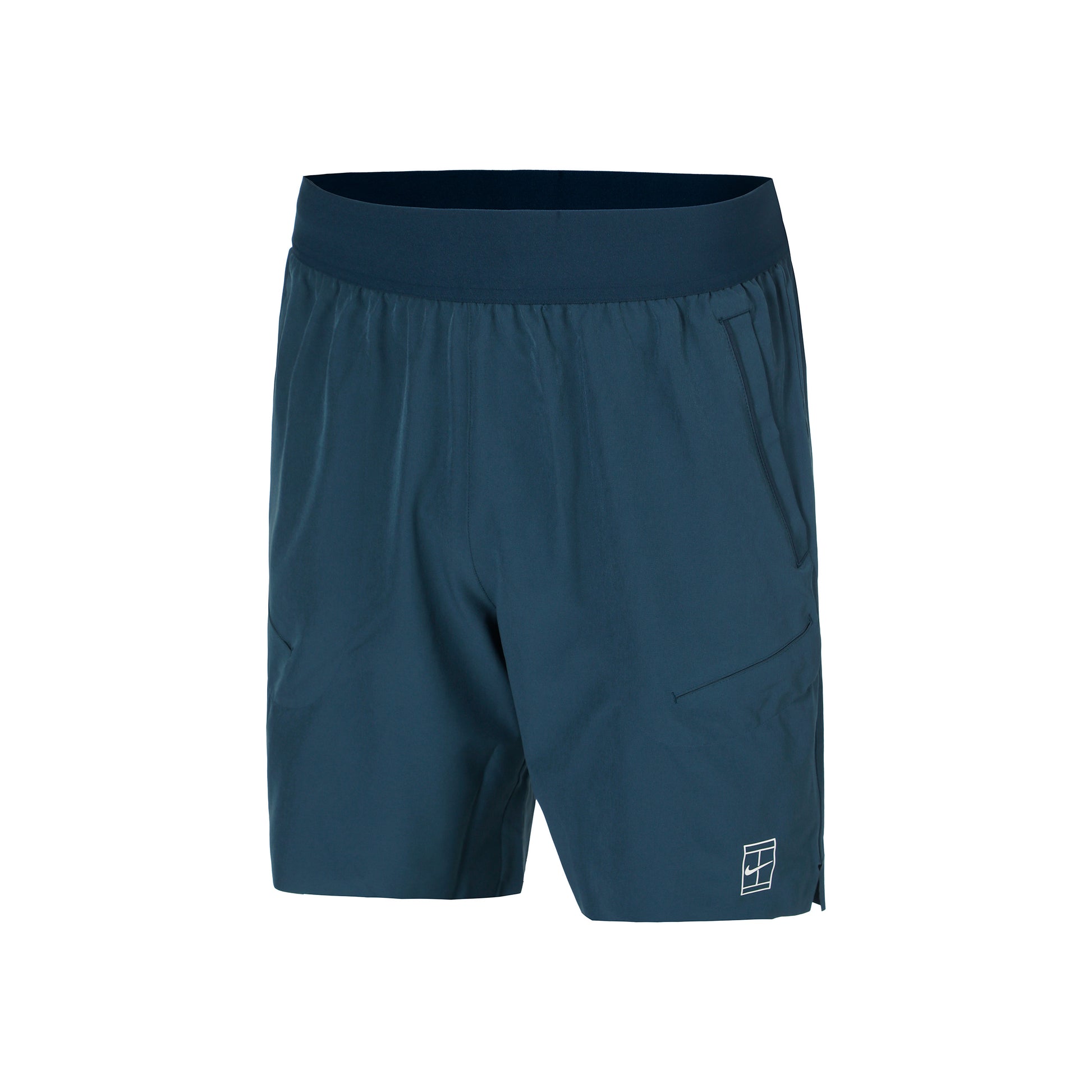 Nike Court Dri-Fit Advantage 8in Shorts Men-Dark Blue,White