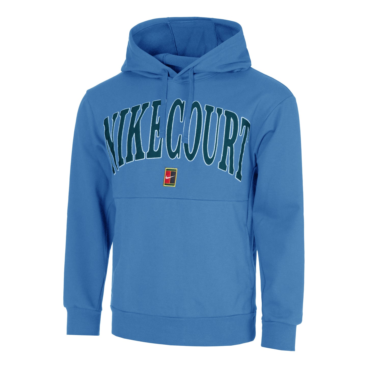 Nike Court Dri-Fit Fleece Heritage Hoody Men-Blue,Dark Blue