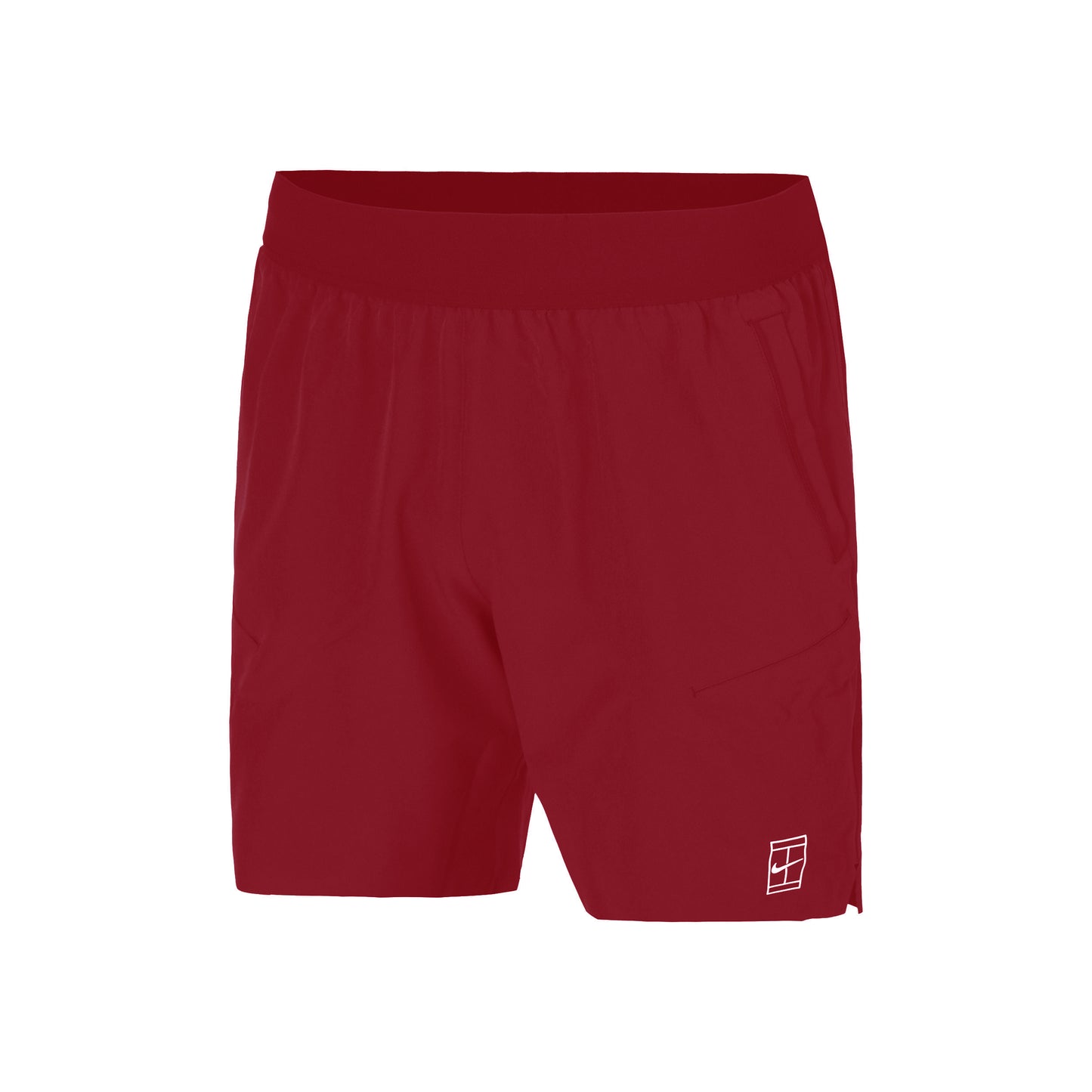 Nike Court Dri-FIT Advantage 6in Shorts Men - red, white