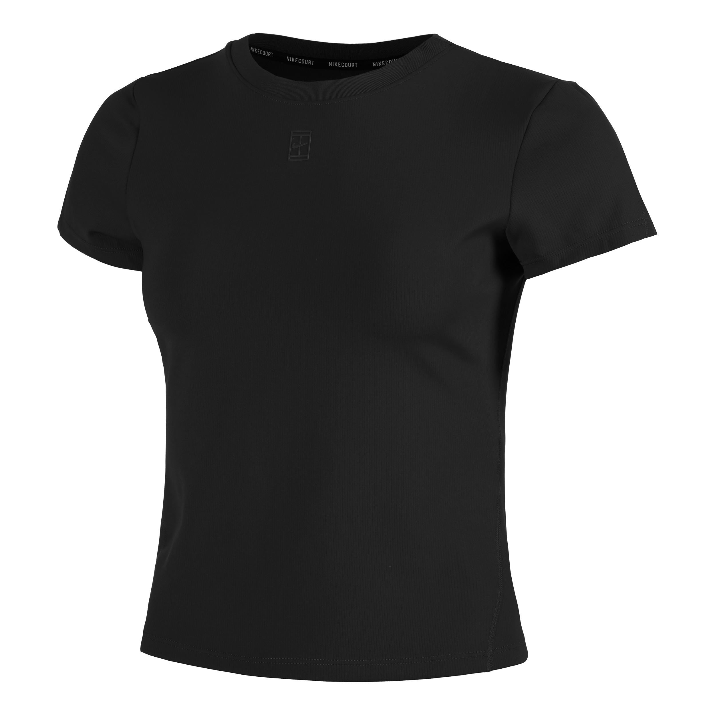 Nike Court Dri-Fit Advantage T-Shirt Women-Black,Black
