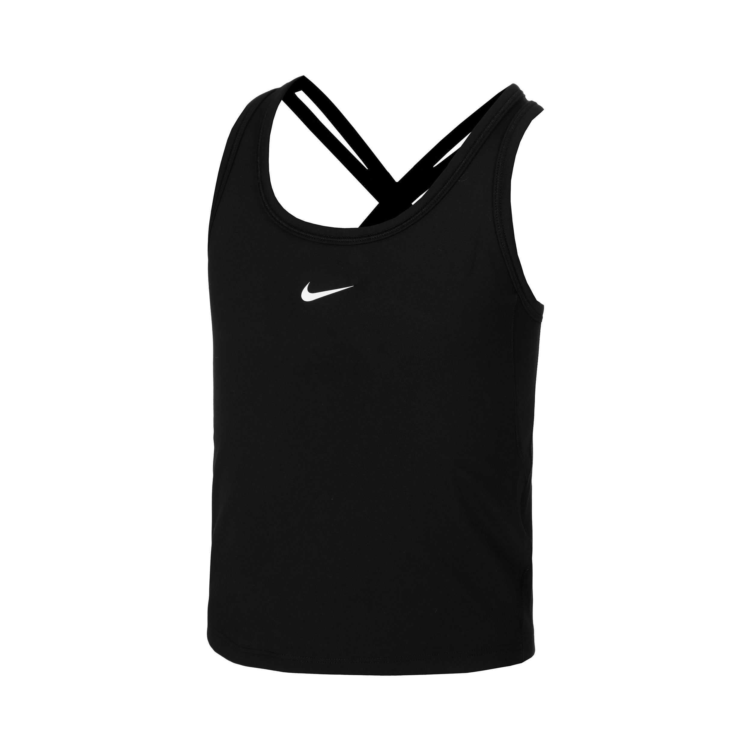 Nike Dri-Fit One Tank Top Girls-Black,White