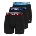 Everyday Cotton Stretch Boxer shorts 3 Pack Men - black, black