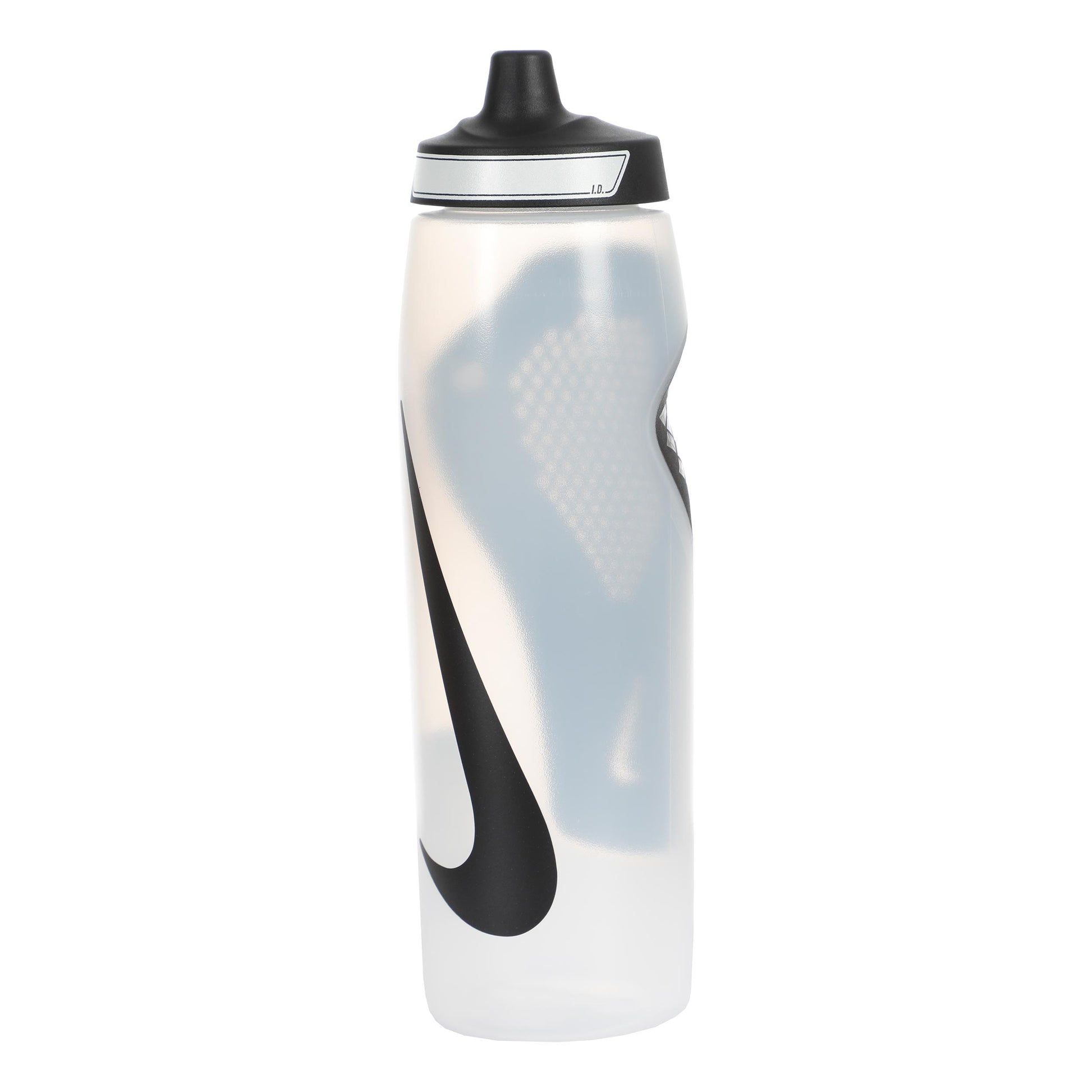 Nike Refuel Grip 946ml Water Bottle-Transparent,Black