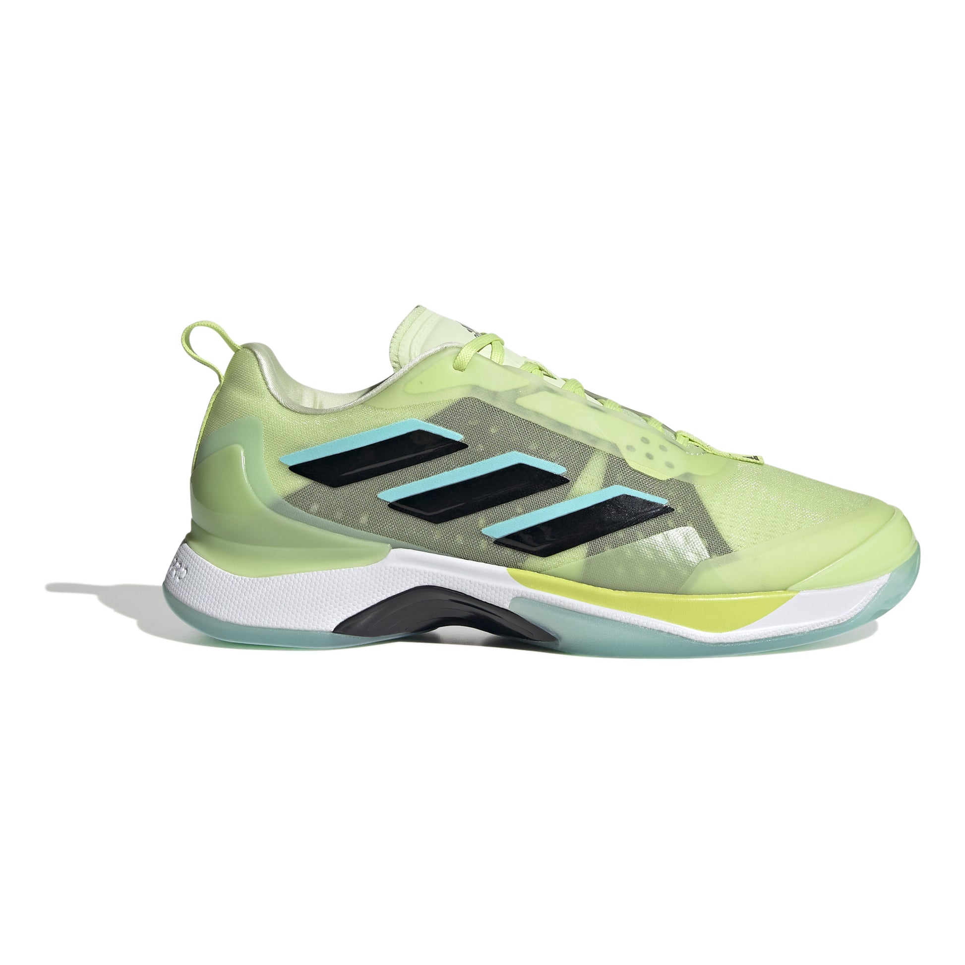 adidas Avacourt All court shoe Women - neon green, black