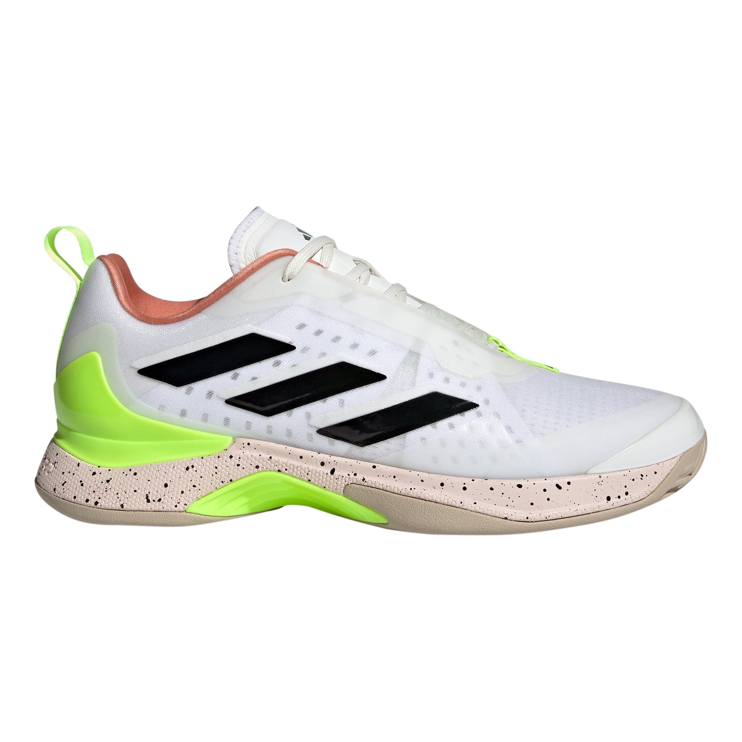 adidas Avacourt All court shoe Women - white, neon green