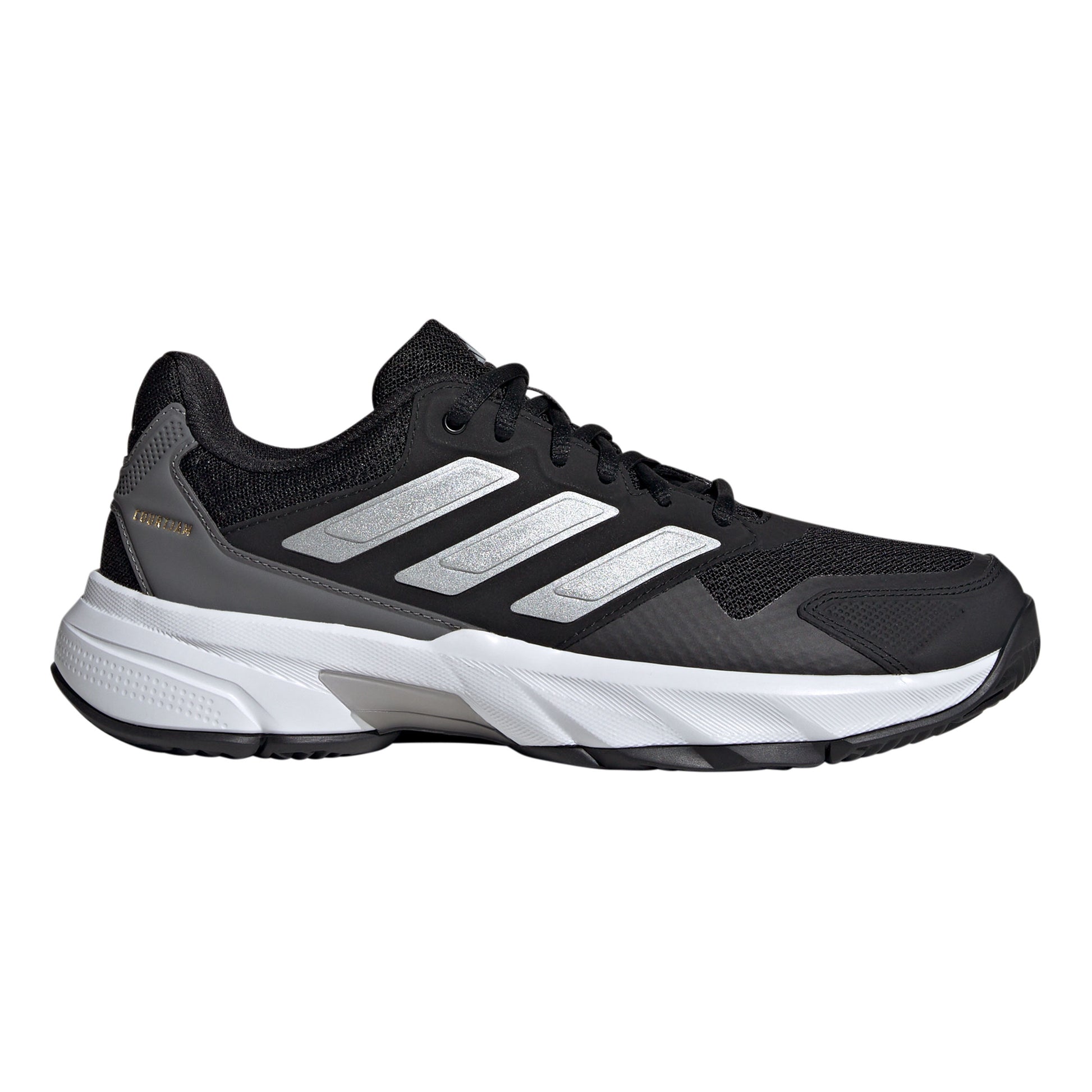 adidas CourtJam Control 3 All court shoe Women - black, silver