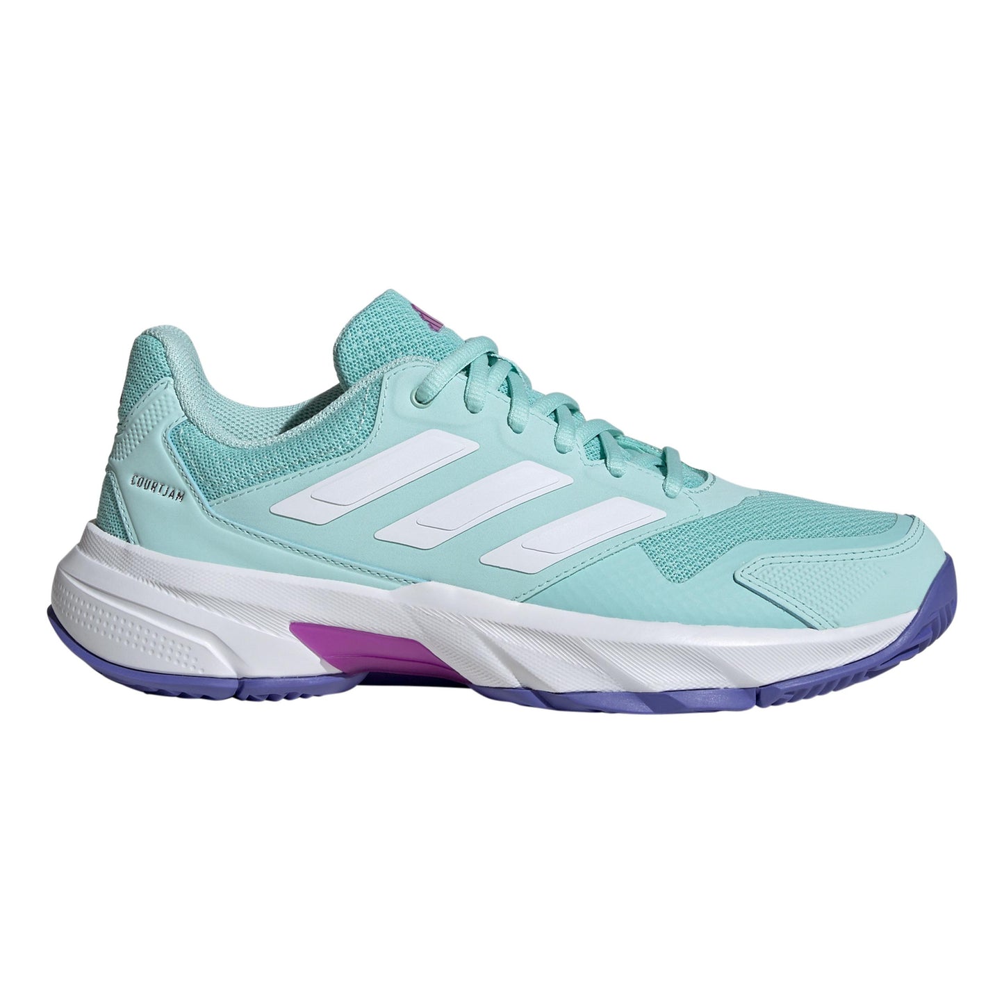 adidas CourtJam Control 3 All court shoe Women - mint, white