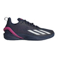 Adizero Cybersonic Clay court shoe Men - dark blue, white