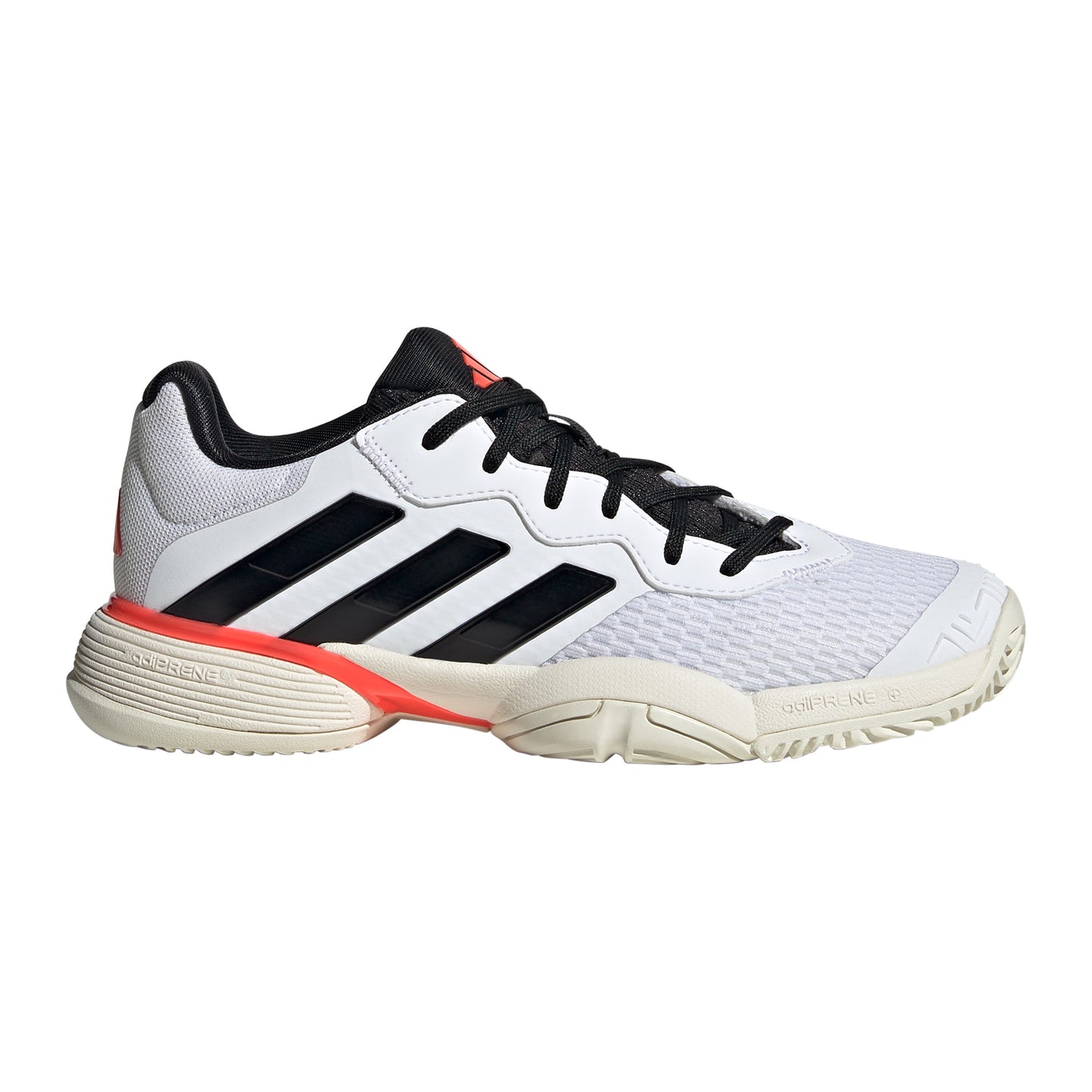 adidas Barricade All court shoe Kids - white, beige