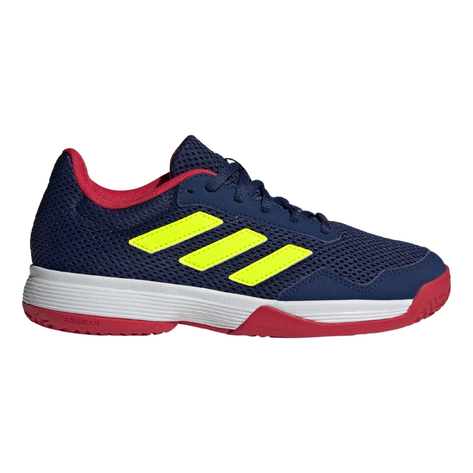 adidas Gamespec All court shoe Kids - dark blue, neon green