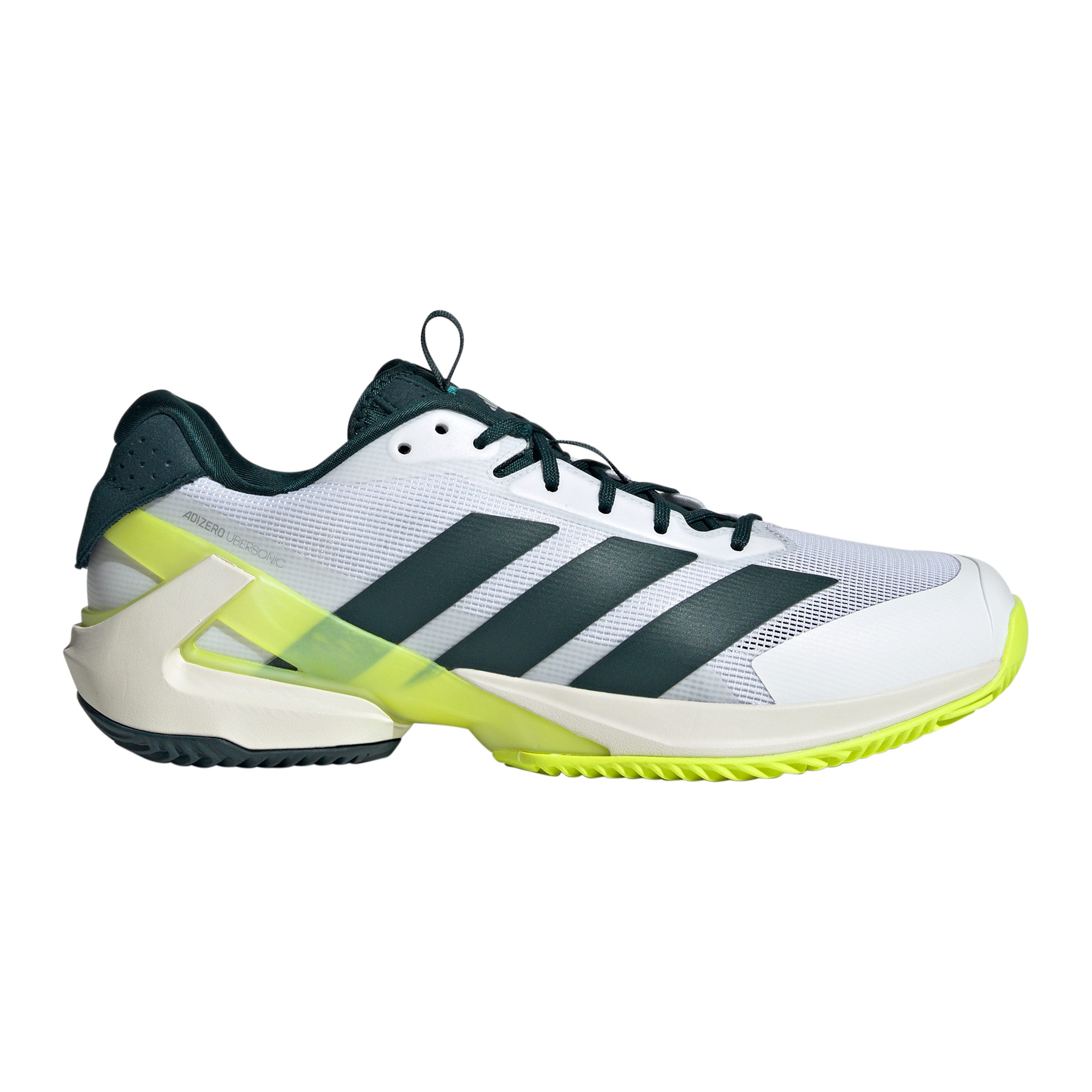 adidas adizero Ubersonic 5 Clay court shoe Men - white, dark green