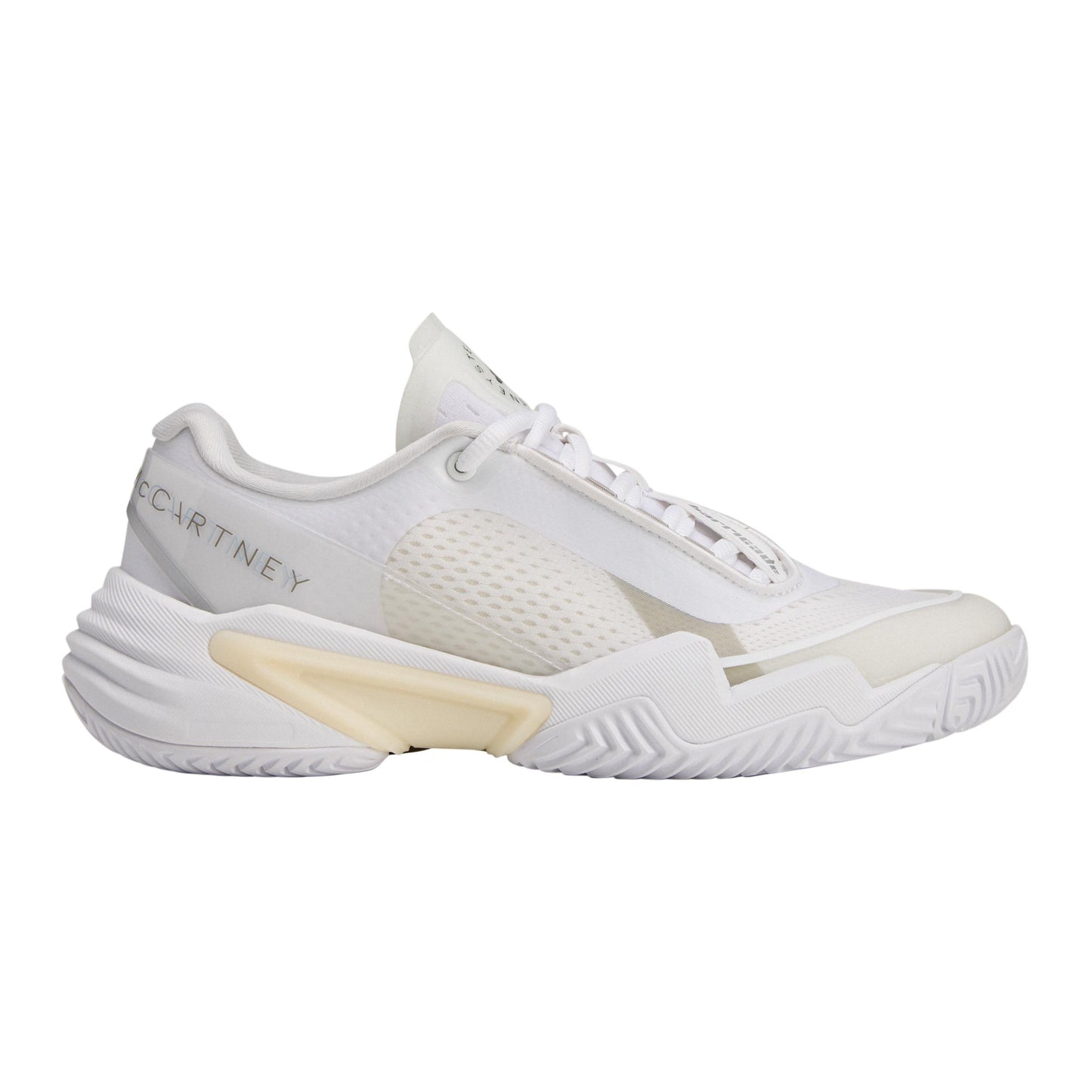 adidas ASMC Barricade All court shoe Women - lightgrey, yellow
