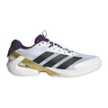 Adizero Ubersonic 5 All court shoe Men - white aluminum, gold