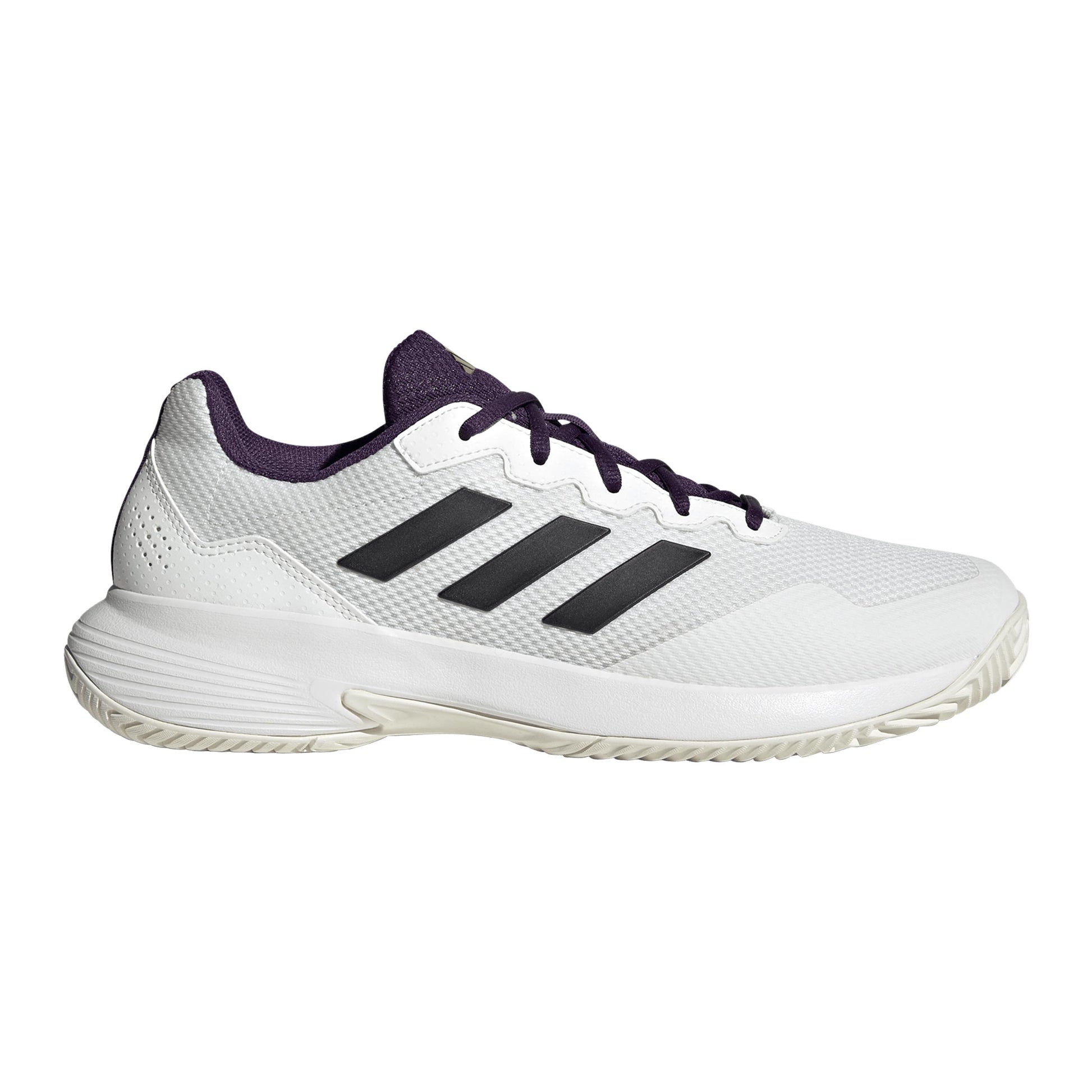 adidas Gamecourt 2 All court shoe Men - white, lilac