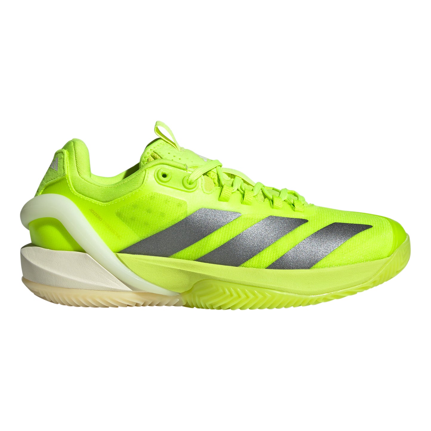 adidas adizero Cybersonic Clay court shoe Women - lime, silver