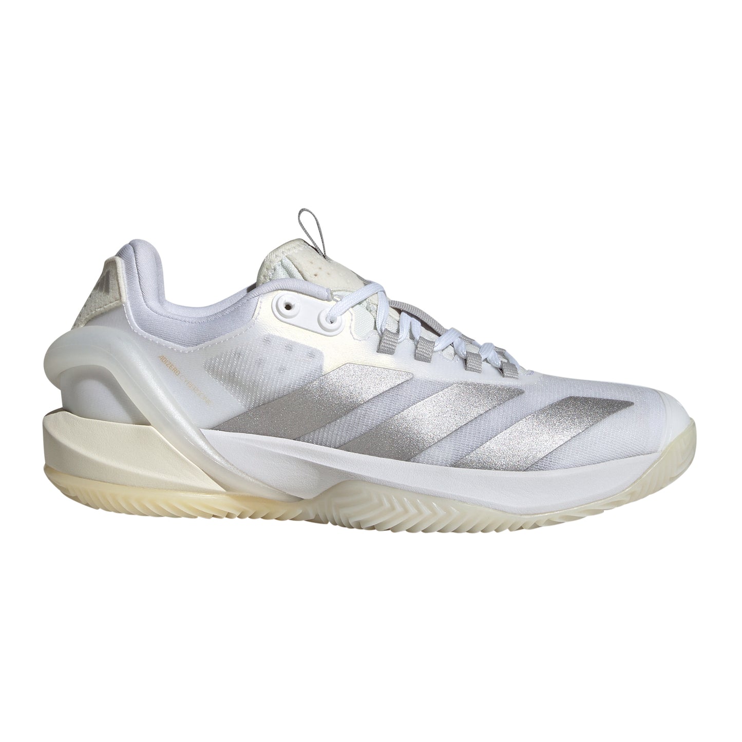 adidas adizero Cybersonic Clay court shoe Women - white, silver