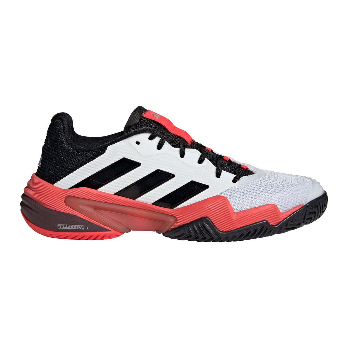 adidas Barricade All court shoe Men - white, coral