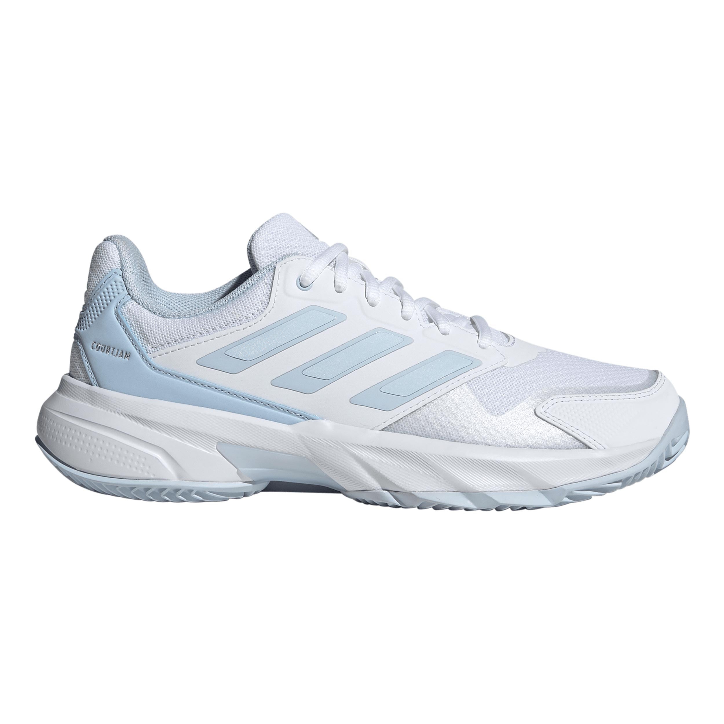 adidas CourtJam Control 3 Clay court shoe Women - white, lightgrey