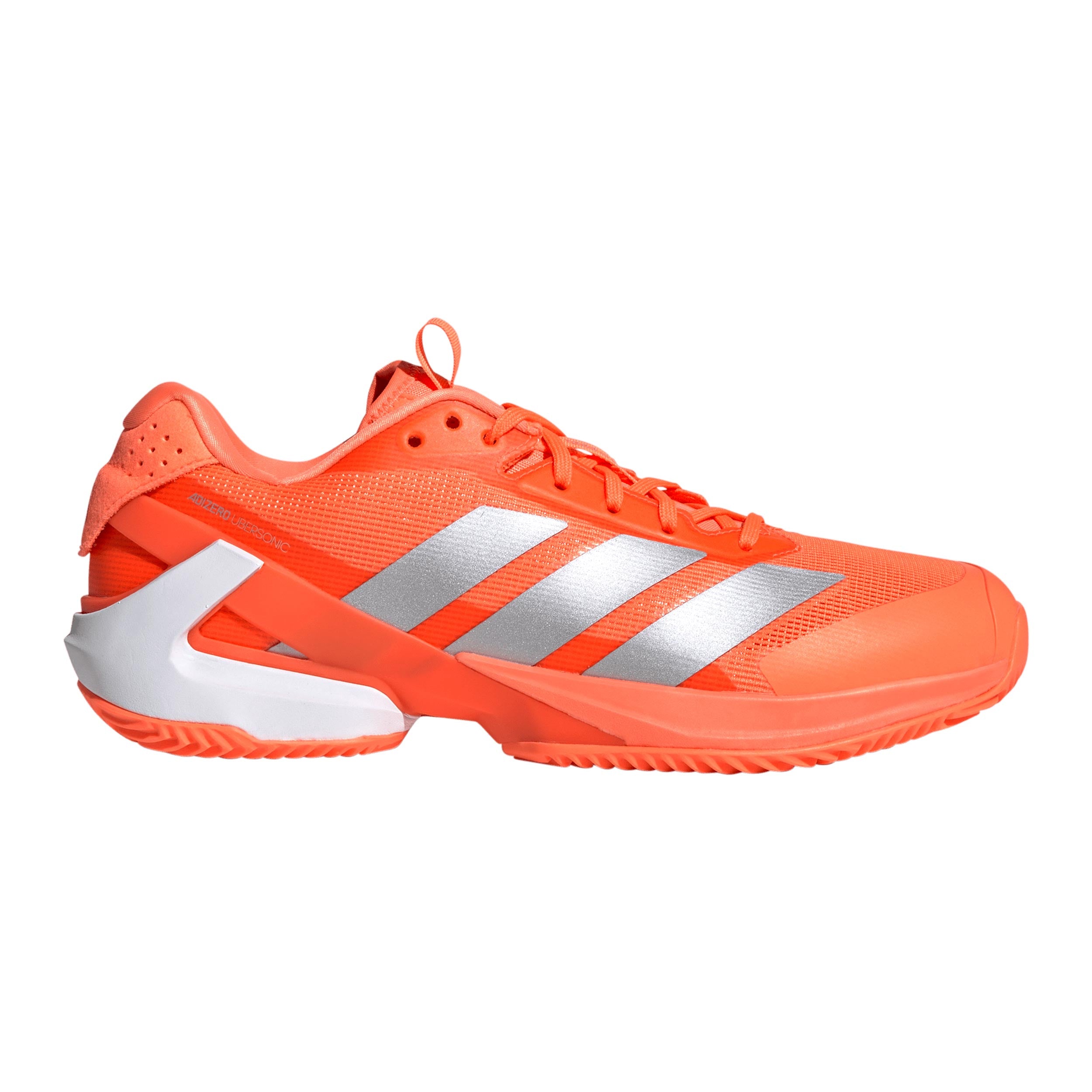 adizero Ubersonic 5 Clay court shoe Men - orange, silver | Padel-Point