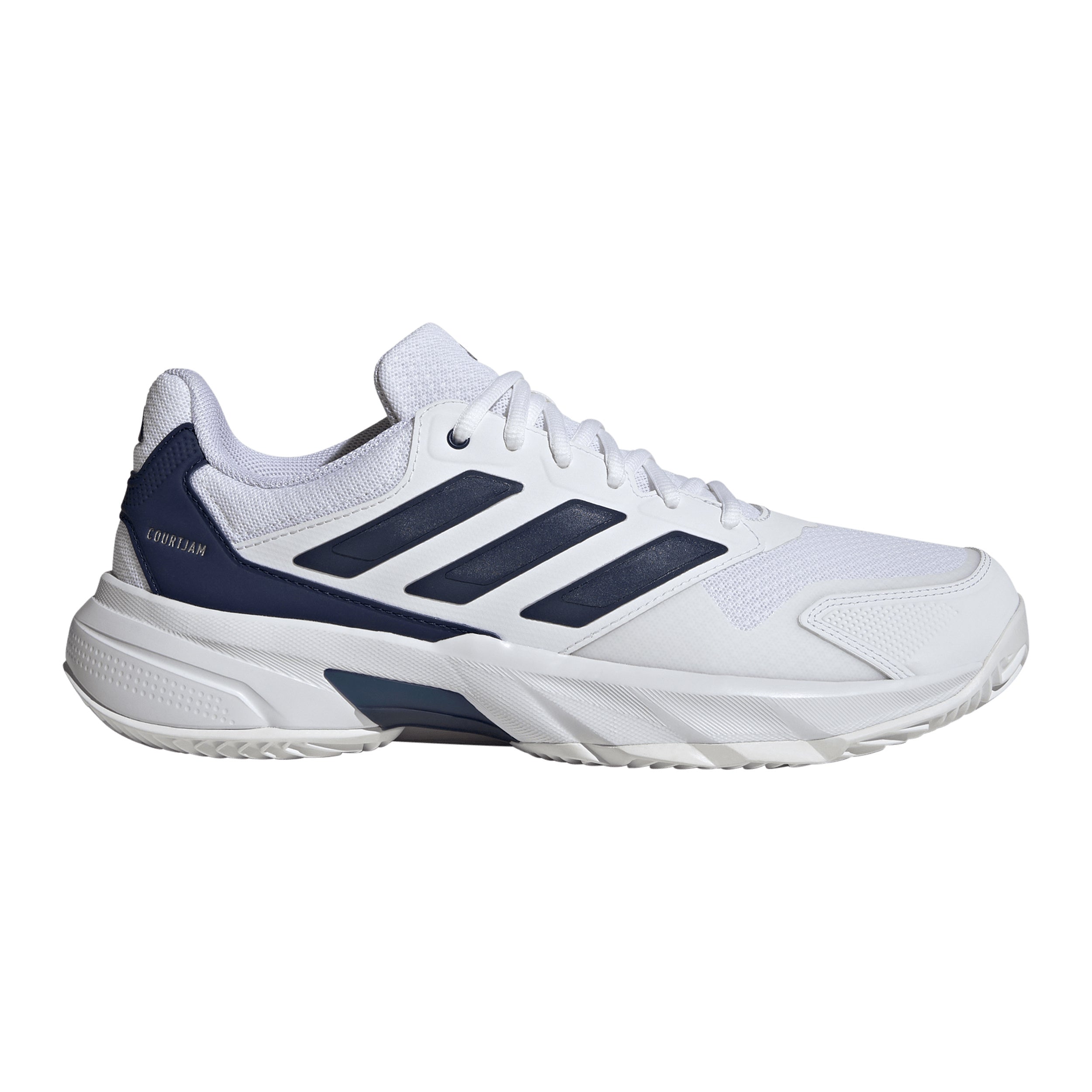 adidas CourtJam Control 3 All court shoe Men - white, dark blue