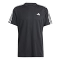 Essentials Train 3-Stripes Training T-Shirt Men-Black,White