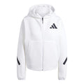 Z.N.E. Zip Hoodie Women-White