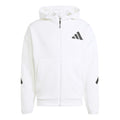 Z.N.E. Zip Hoodie Men-White
