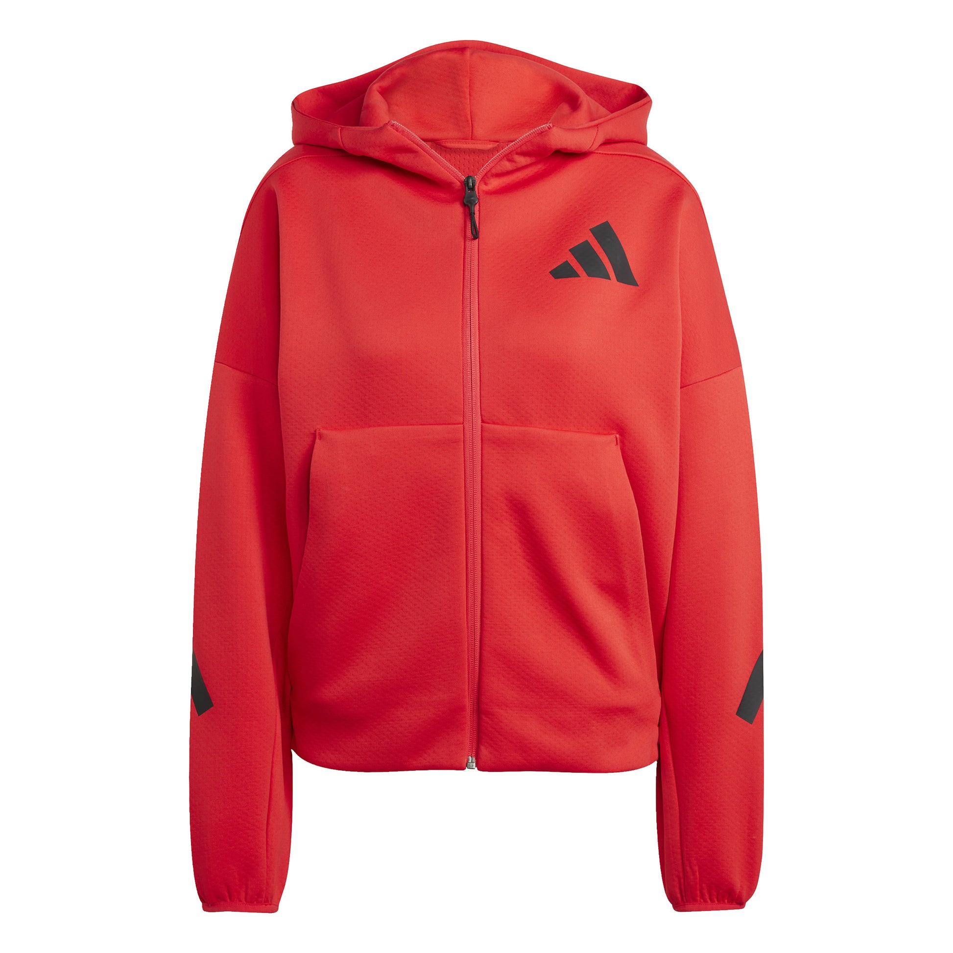 adidas Z.N.E. Zip Hoodie Women - red,