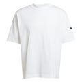 Essentials Loose Fit 3 Bar Logo T-Shirt Men - white,