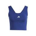 Essentials Small Logo Tank Top Women-Dark Blue