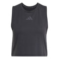Power 3 Stripes Boxy Tank Top Women-Black