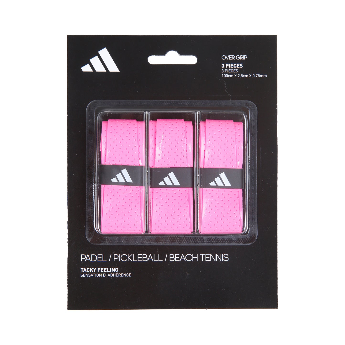 adidas Padel Overgrip 3 Pack-Pink