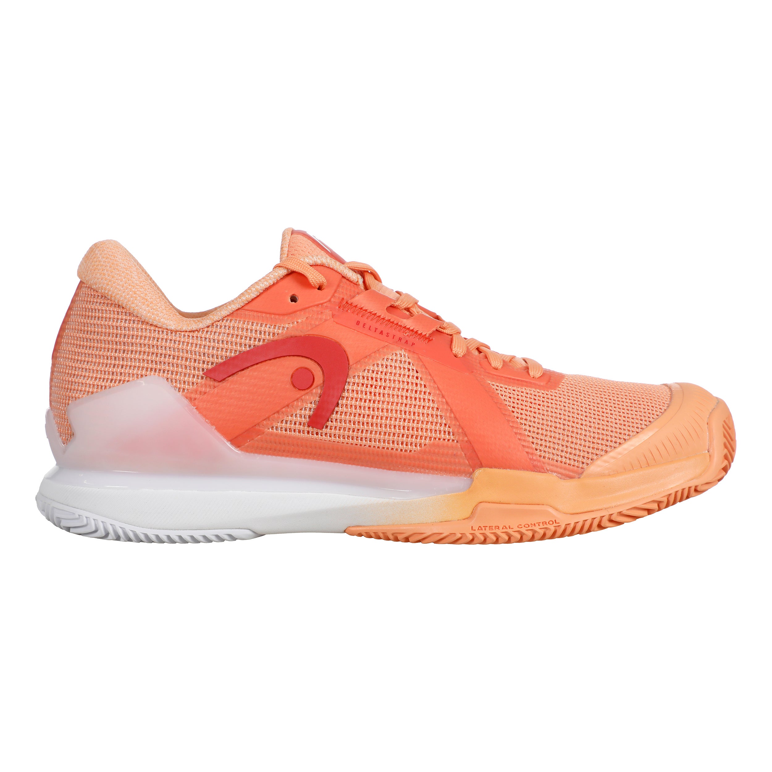 HEAD Sprint Pro 4.0 Clay Court Shoe Women-Coral,White