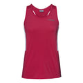 Club Tank top Girls - berry, white