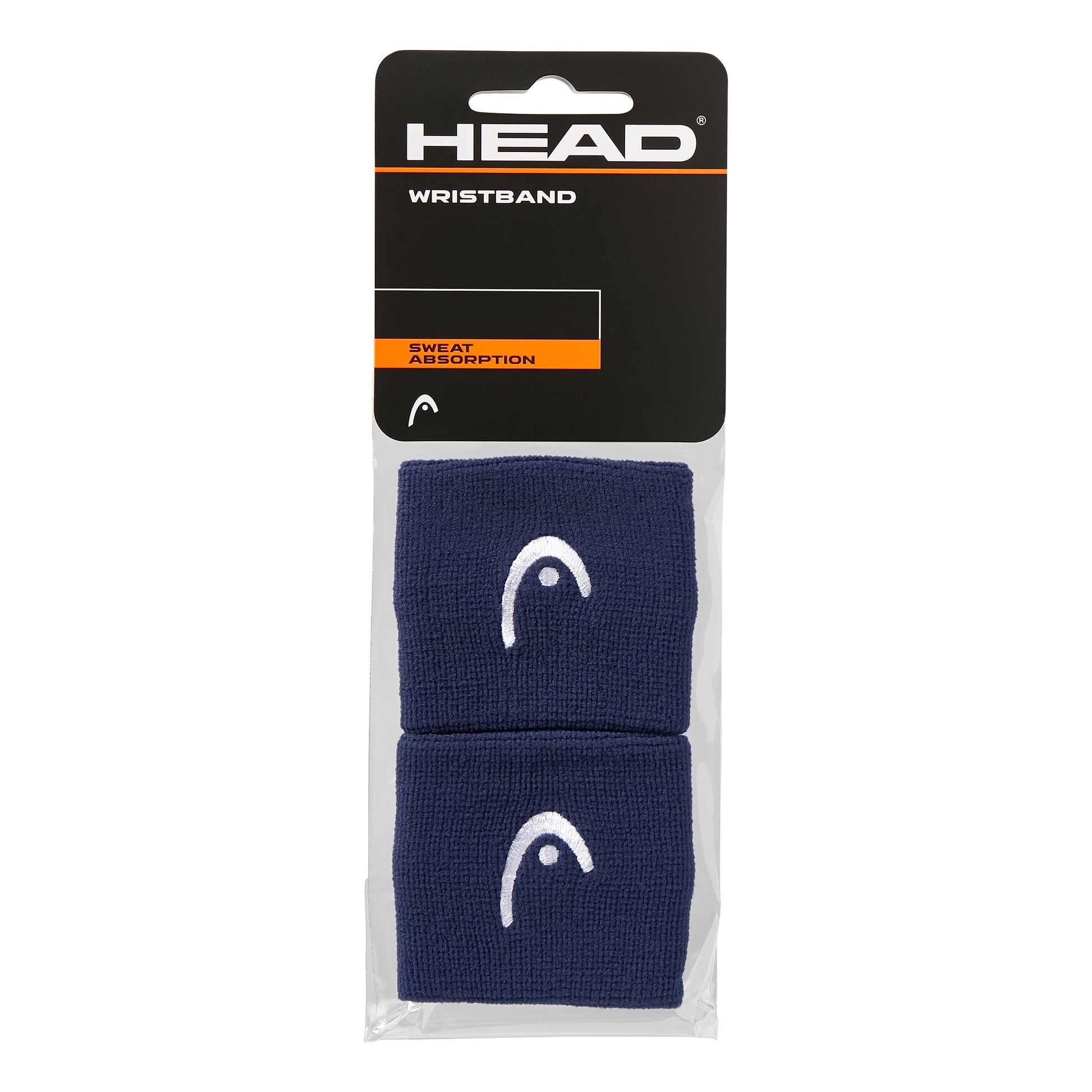 HEAD 2,5in Wristband Unisex - dark blue, white