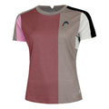 Play Tech T-Shirt Women-Pink,Grey