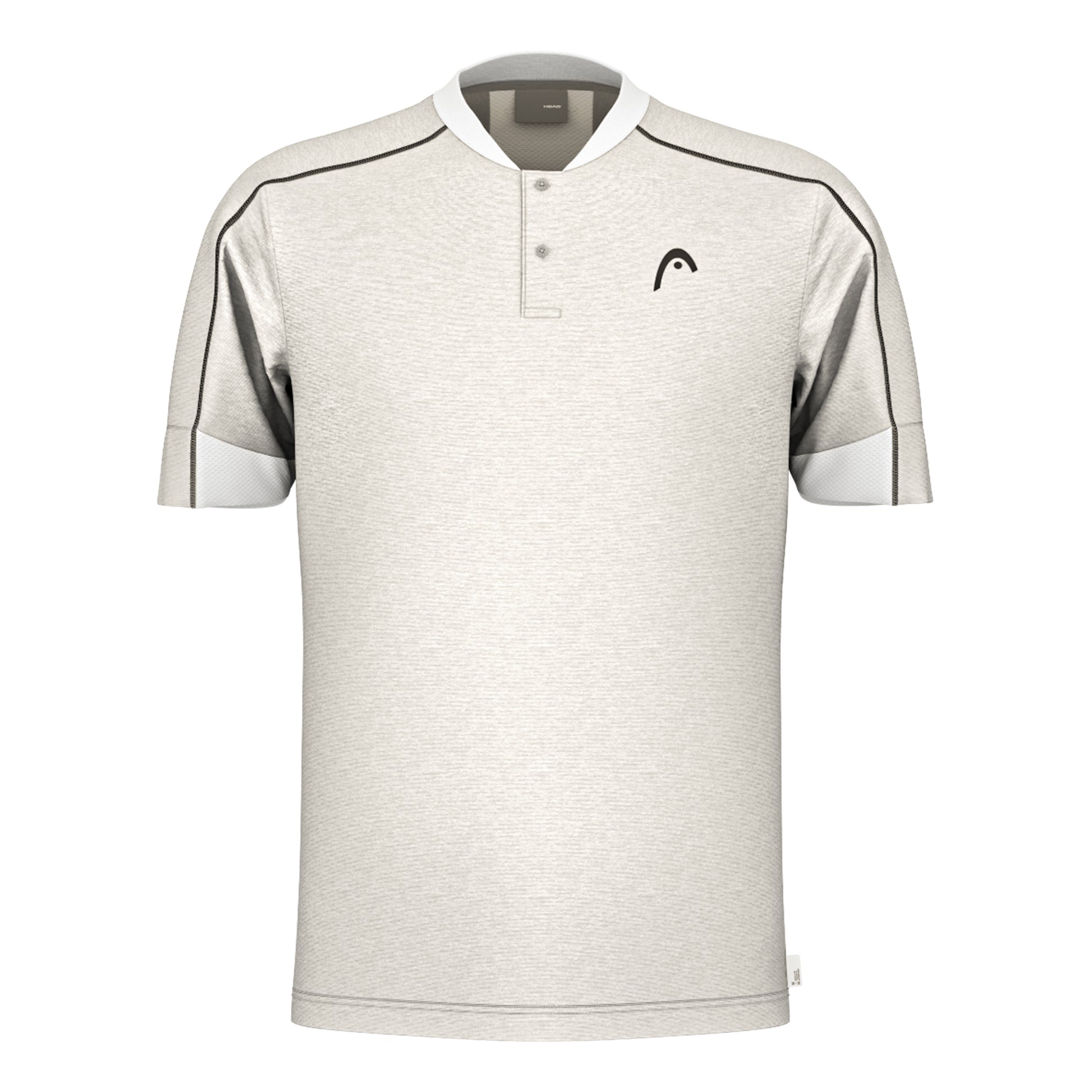 HEAD Play Tech Polo Men-Lightgrey