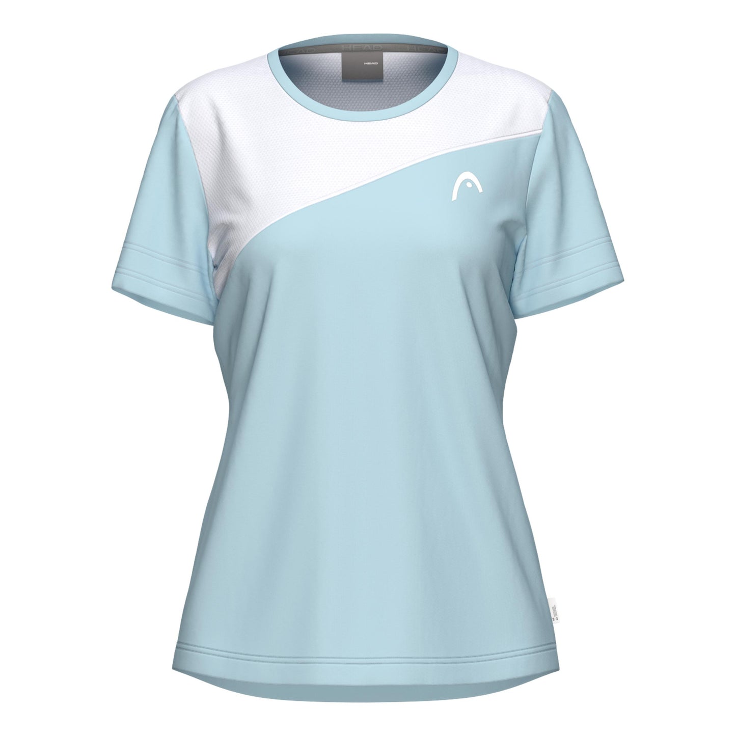 HEAD Tie-Break T-Shirt Women - light blue, white