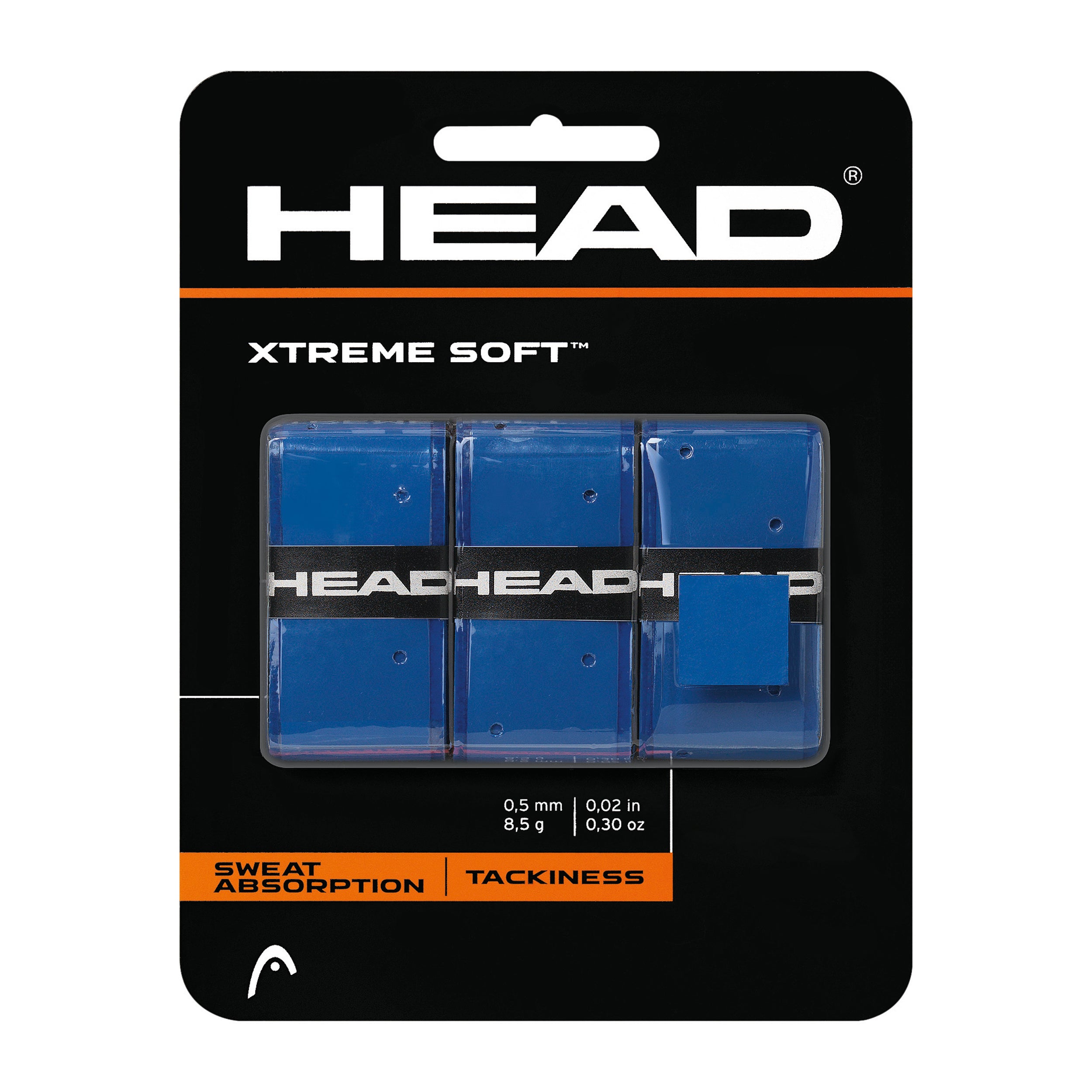 HEAD Xtreme Soft 3 Pack-Blue