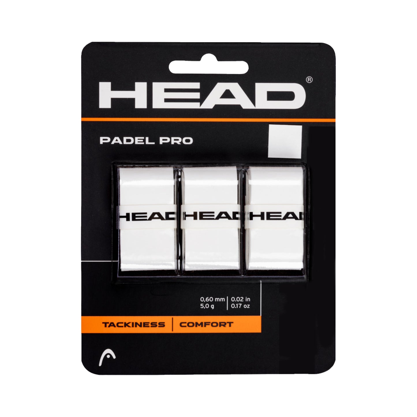 HEAD Padel Pro 3 Pack - white